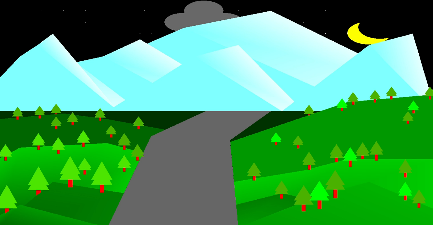 Animated GLUT Project using JAVA